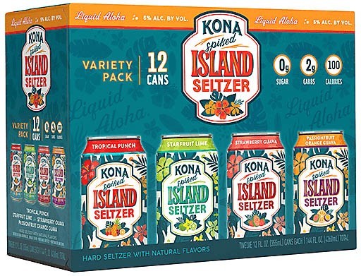 Kona Brewing Co Island Seltzer Variety Pack Calvert Woodley Wines