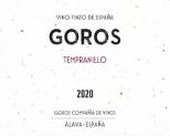 Goros - Tempranillo Vino Tinto de Espaa 2020 (750)