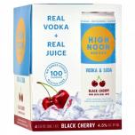 High Noon - Black Cherry Vodka & Soda Hard Seltzer 0 (357)