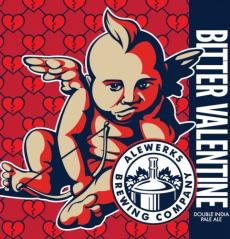 Alewerks Brewing Co - Bitter Valentine DIPA (4 pack 16oz cans) (4 pack 16oz cans)