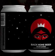 Back Home Brewing Co - Yalda Queen Gose w Pomegranate (4 pack 12oz cans) (4 pack 12oz cans)