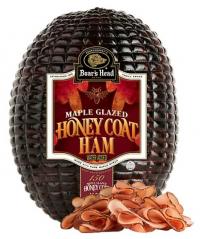 Boar's Head Maple Glazed Honey Coat Ham - Sliced Deli Meat NV (8oz) (8oz)