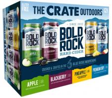 Bold Rock Hard Cider - The Crate Outdoors Variety 12PK (12 pack 12oz cans) (12 pack 12oz cans)