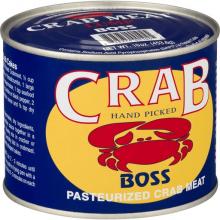 BOSS - Colossal Lump Crab Meat Pasteurized NV (Each) (Each)