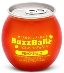 Buzzballz - Peach Chiller Canned Cocktail (187ml) (187ml)