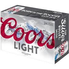 Coors Brewing Co - Coors Light (24-pack cans) (24 pack 12oz cans) (24 pack 12oz cans)