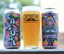Definitive Brewing Co - Casual New England-style IPA (4 pack 16oz cans) (4 pack 16oz cans)