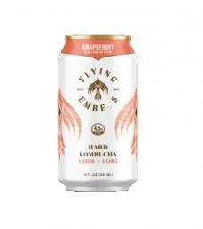 Flying Embers - Grapefruit Thyme Hard Kombucha (6 pack 12oz cans) (6 pack 12oz cans)
