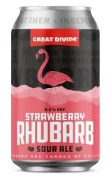 Great Divide Brewing Co - Strawberry Rhubarb Sour Ale (6 pack 12oz cans) (6 pack 12oz cans)