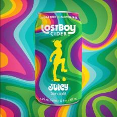 Lost Boy Cider - Juicy Hard Cider (4 pack 12oz cans) (4 pack 12oz cans)
