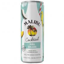 Malibu - Pia Colada Ready-to-Drink Cocktail (4 pack 355ml cans) (4 pack 355ml cans)