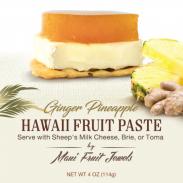 Maui Fruit Jewels - Ginger Pineapple Fruit Paste (4oz)