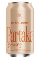 Partake Brewing Co - Peach Gose Non-Alcoholic (6 pack 12oz cans) (6 pack 12oz cans)