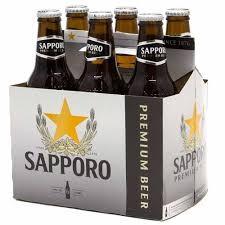 Sapporo Brewing Co - Sapporo Premium (6 pack 12oz bottles) (6 pack 12oz bottles)