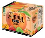 Simply Spiked - Peach Hard Seltzer Variety 12PK 0 (221)