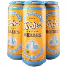 Tucher Brau - Helles Lager (4 pack cans) (4 pack cans)