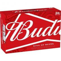 Budweiser (Anheuser-Busch) - Budweiser (24 pack 12oz cans) (24 pack 12oz cans)